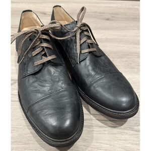 UGG Australia Men's Black Dalby Cap Toe Derby 1009230 Oxfords Shoes Size 13